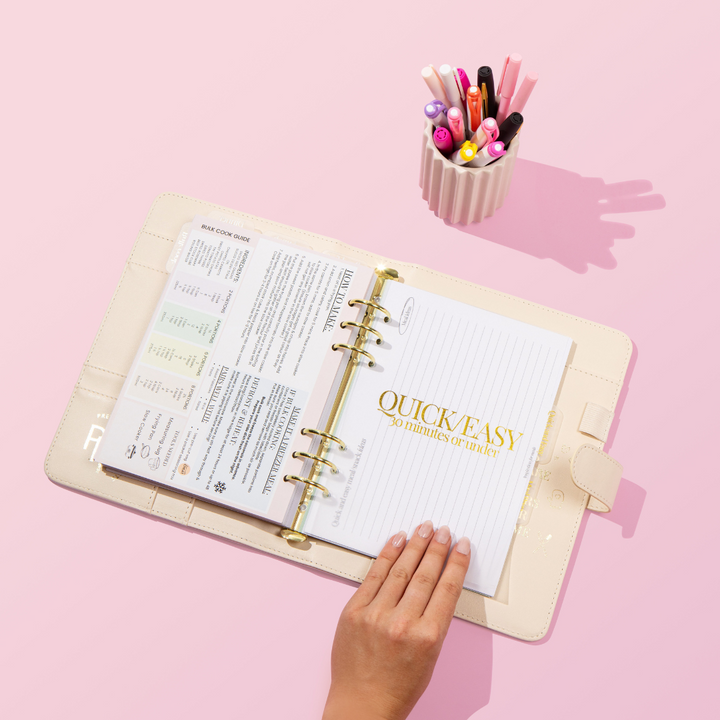 PRETTY PERFECT RECIPE PLANNER BUNDLE
