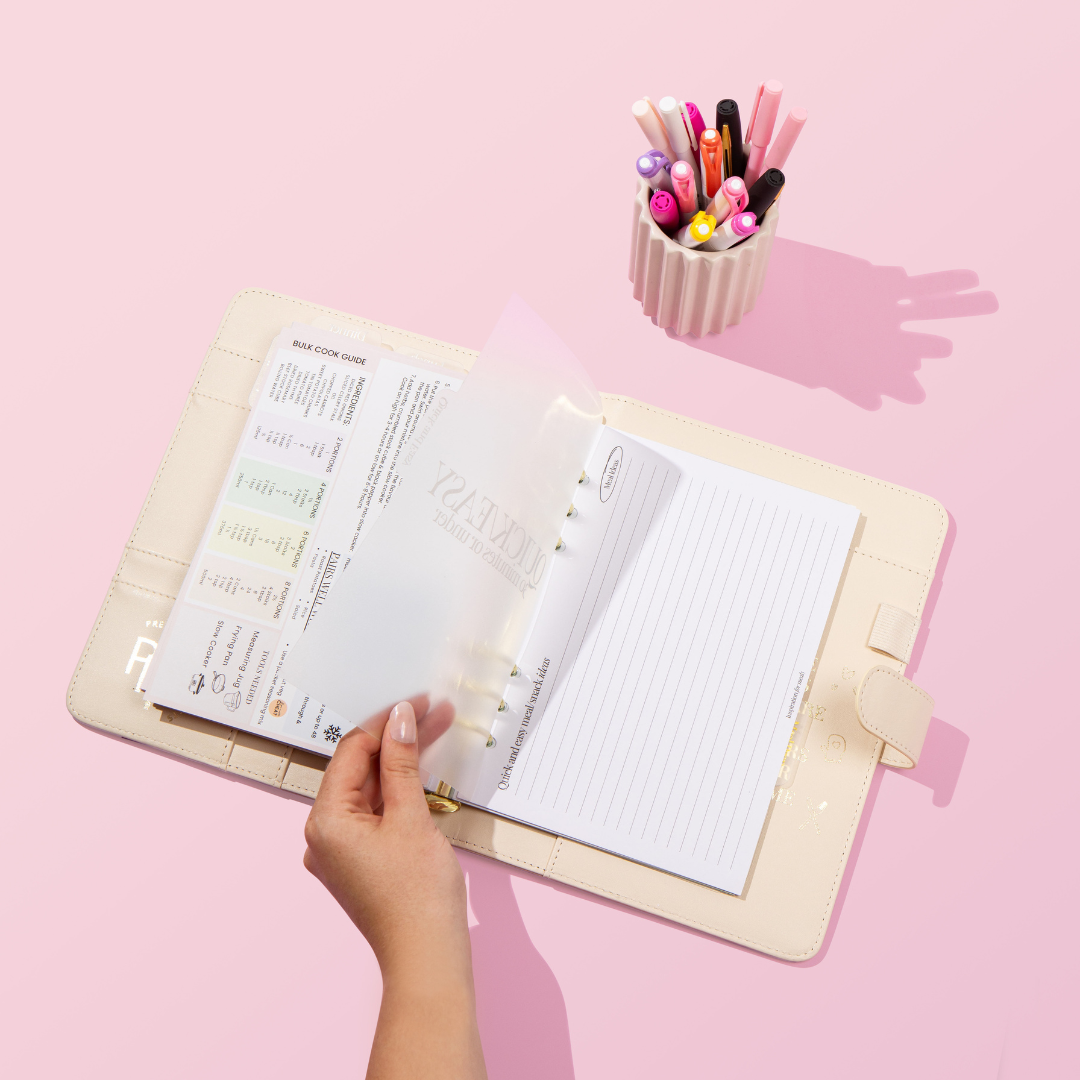 PRETTY PERFECT RECIPE PLANNER BUNDLE