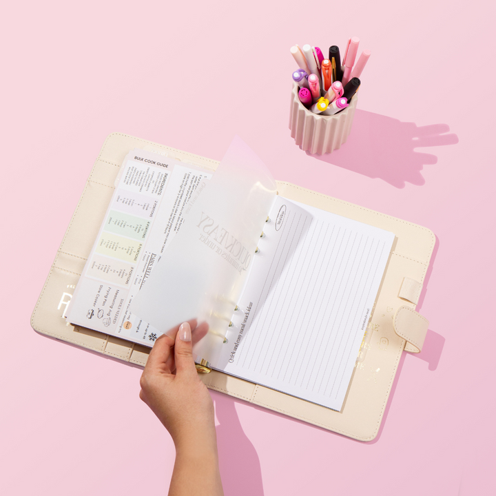 PRETTY PERFECT RECIPE PLANNER BUNDLE