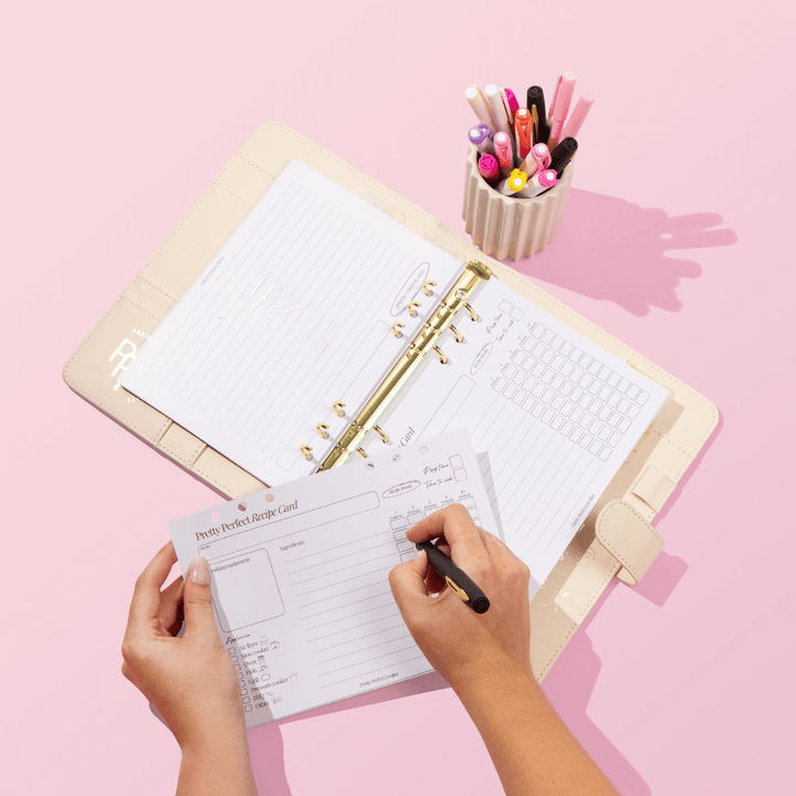 PRETTY PERFECT RECIPE PLANNER BUNDLE