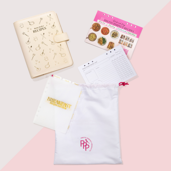 PRETTY PERFECT RECIPE PLANNER BUNDLE