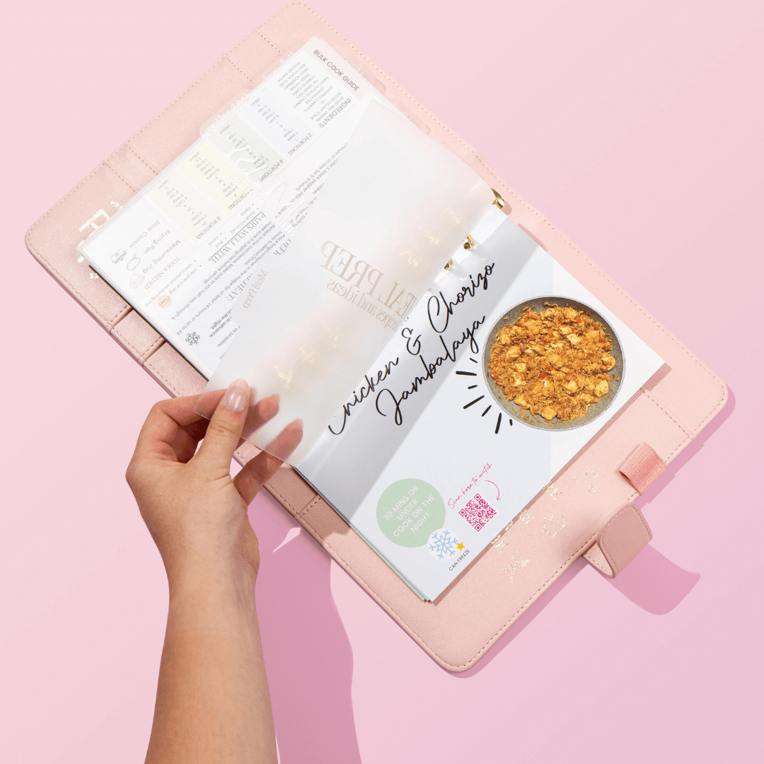 PRETTY PERFECT RECIPE PLANNER BUNDLE