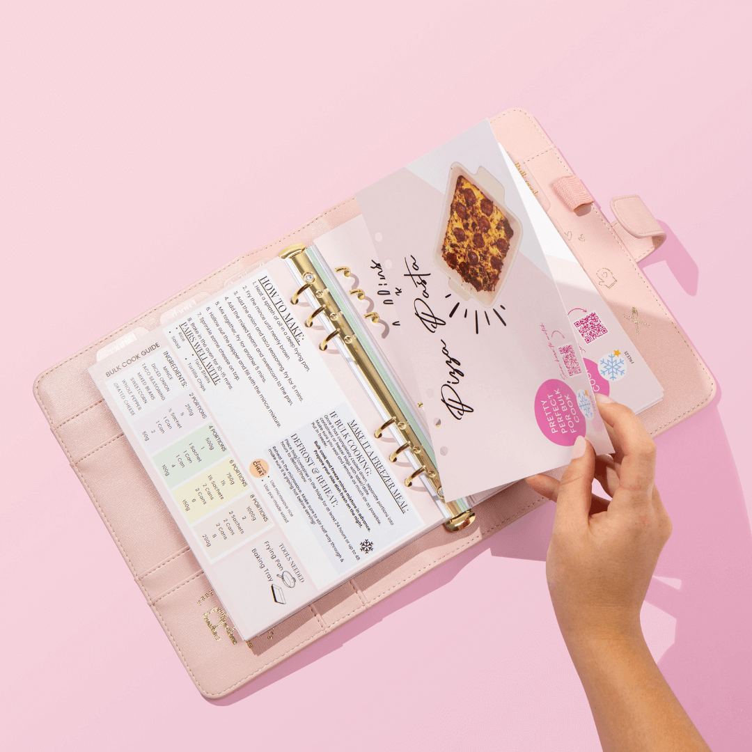 PRETTY PERFECT RECIPE PLANNER BUNDLE