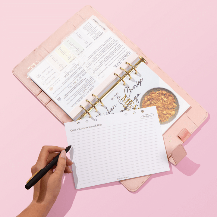 PRETTY PERFECT RECIPE PLANNER BUNDLE