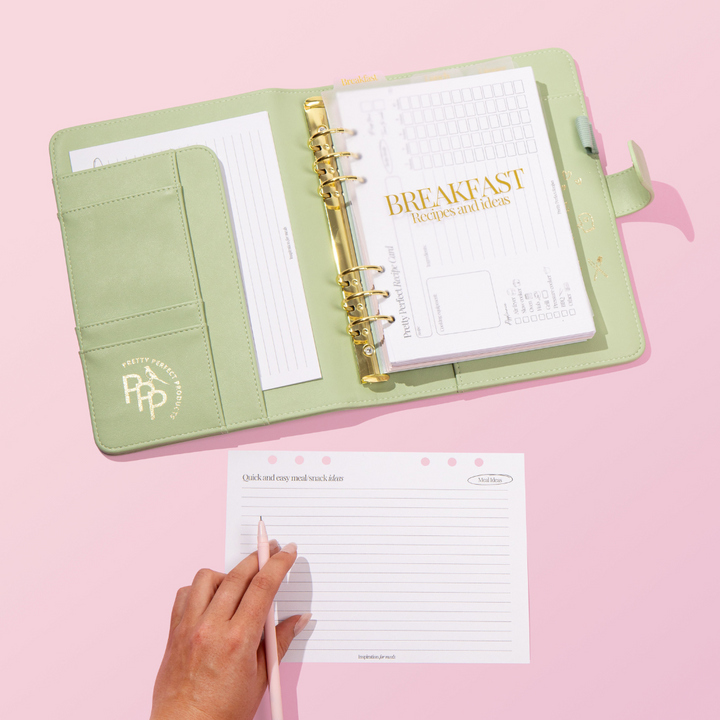 PRETTY PERFECT RECIPE PLANNER BUNDLE