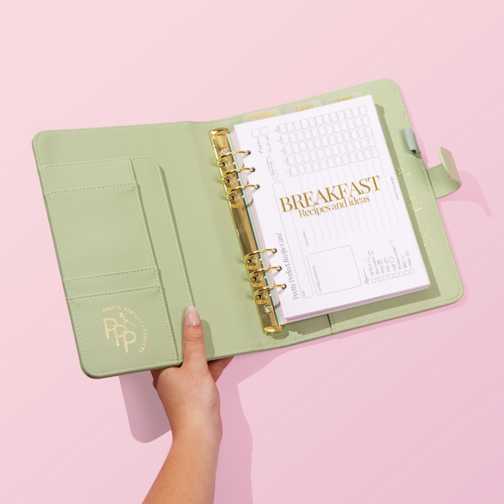 PRETTY PERFECT RECIPE PLANNER BUNDLE