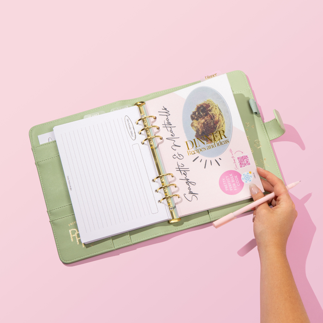 PRETTY PERFECT RECIPE PLANNER BUNDLE