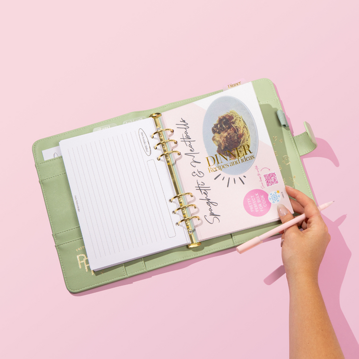 PRETTY PERFECT RECIPE PLANNER BUNDLE
