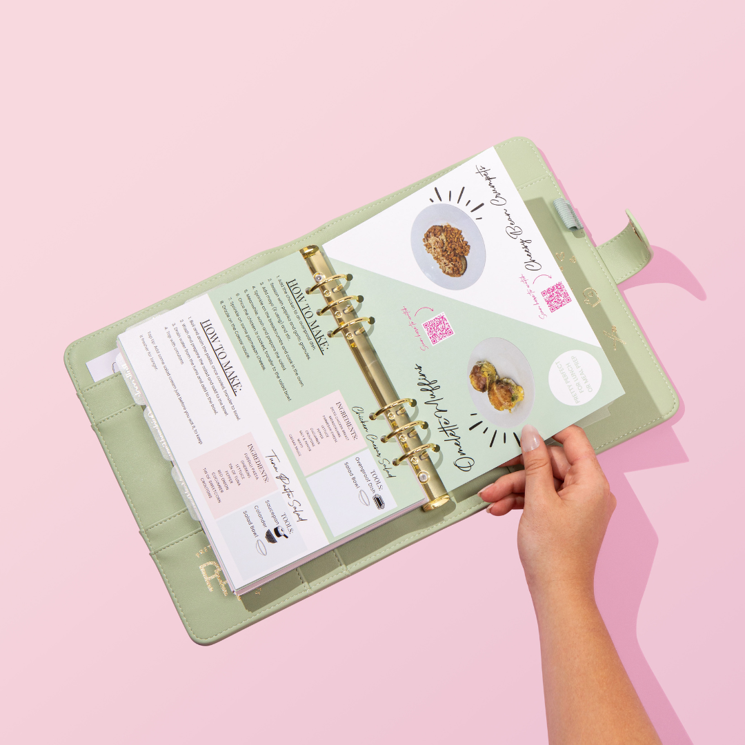 PRETTY PERFECT RECIPE PLANNER BUNDLE