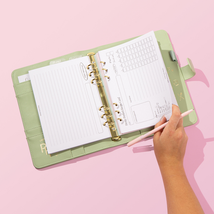 PRETTY PERFECT RECIPE PLANNER BUNDLE