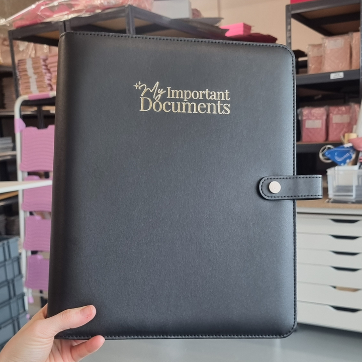 SECONDS SALE - IMPORTANT DOCS BINDER (NO BOOKLETS)
