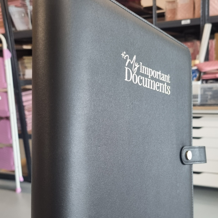 SECONDS SALE - IMPORTANT DOCS BINDER (NO BOOKLETS)