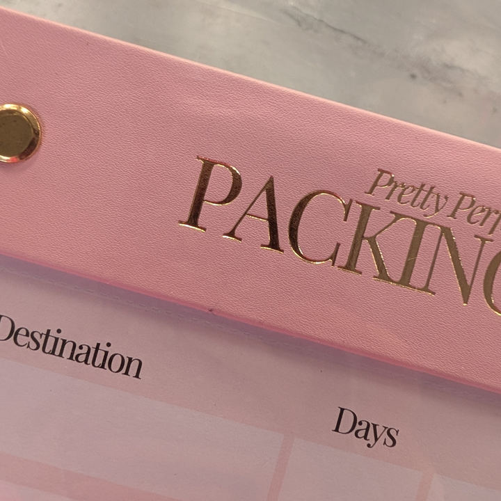 SECONDS SALE - PACKING LIST PLANNER PAD A4