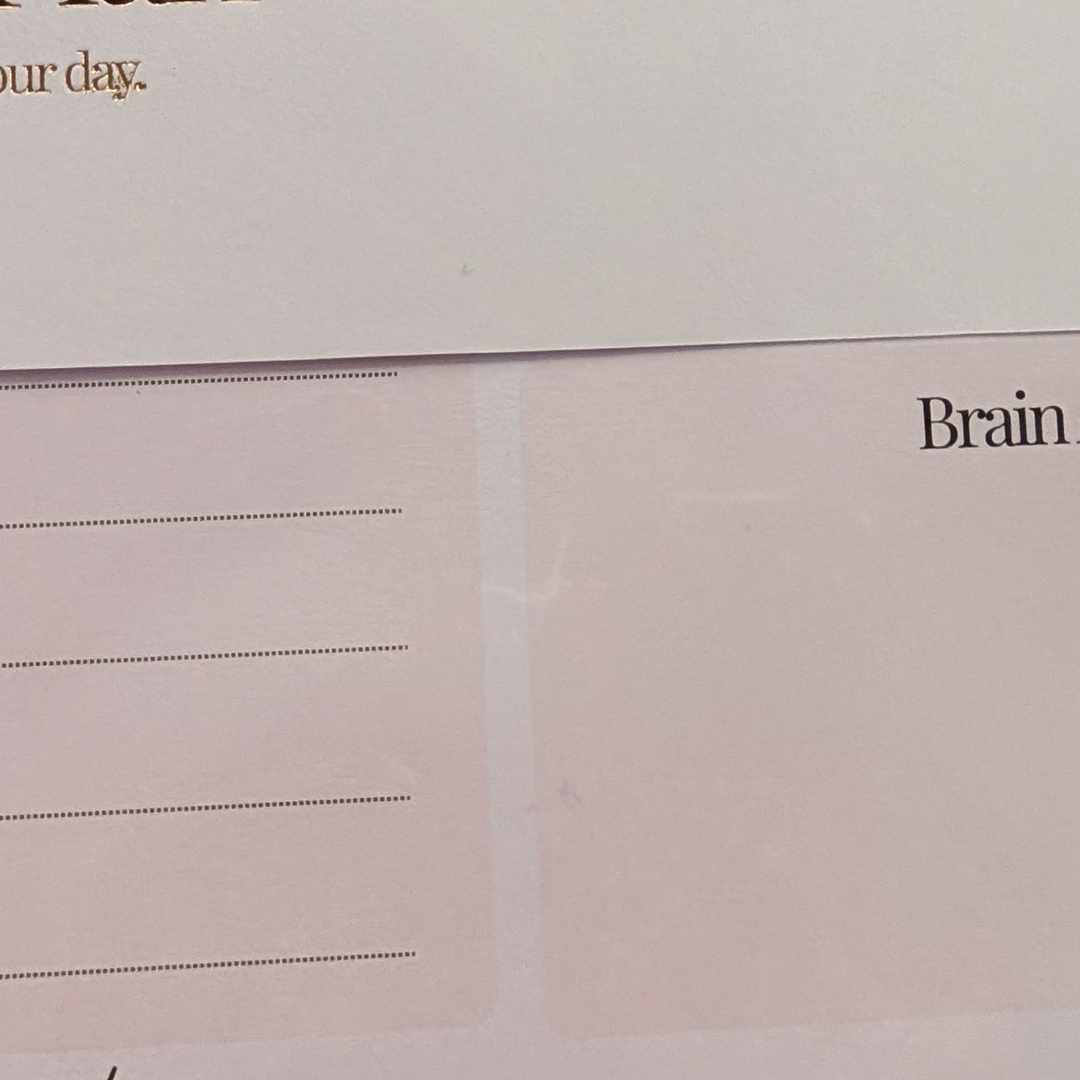 SECONDS SALE - TODAY'S PLANNER PAD A4