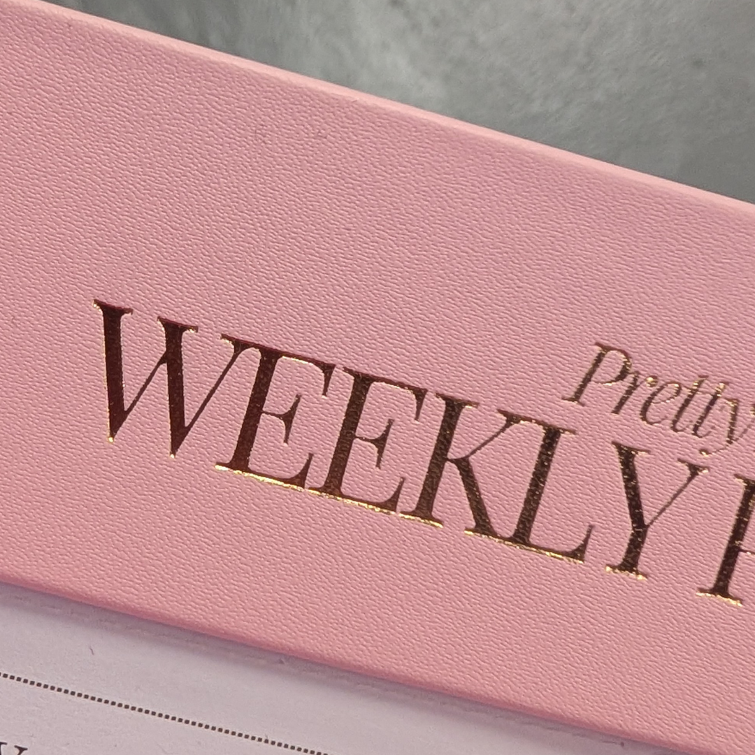 SECONDS SALE - WEEKLY PLANNER PAD A4