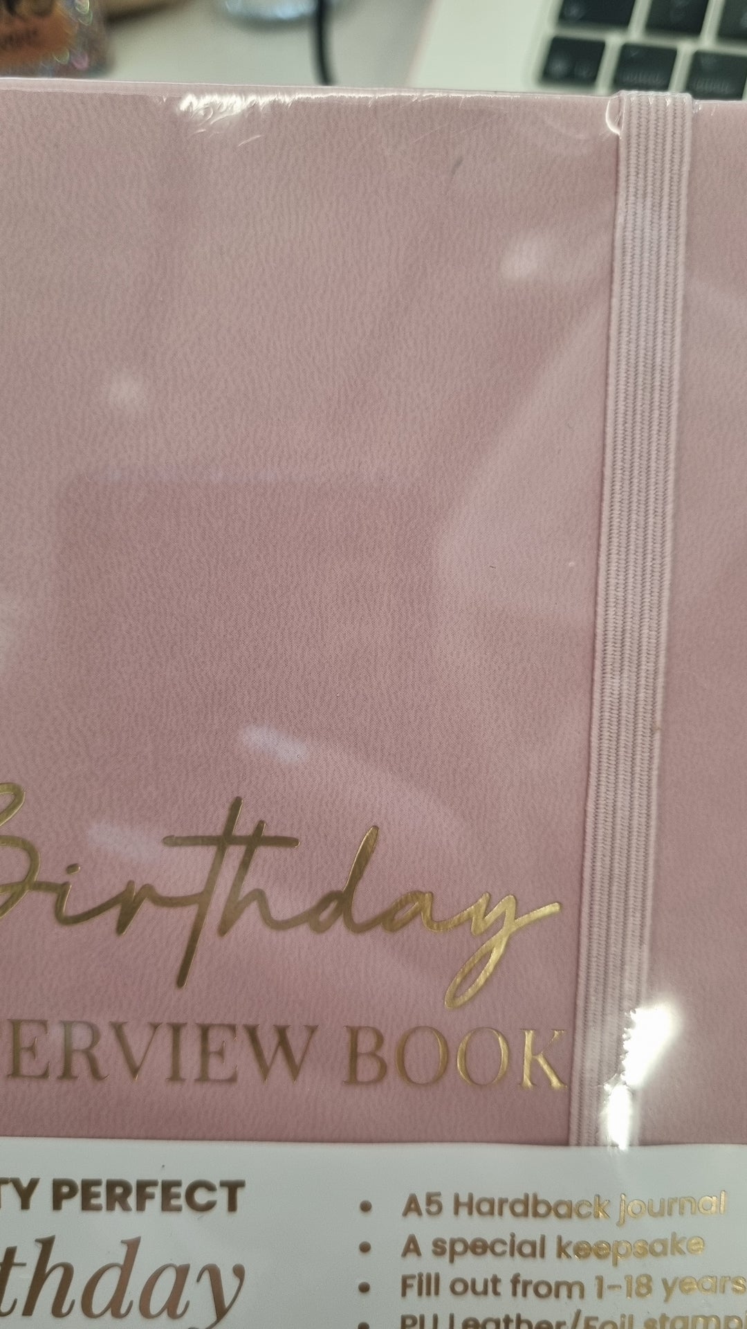SECONDS SALE - BIRTHDAY BOOKS