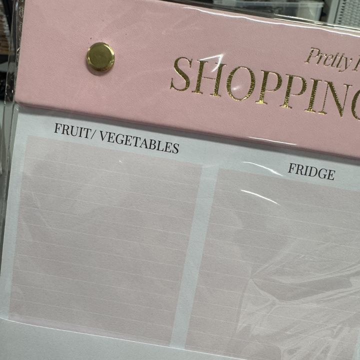 SECONDS SALE - SHOPPING LIST PAD A4