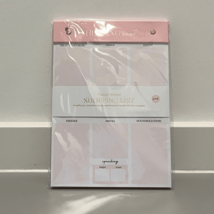 SECONDS SALE - SHOPPING LIST PAD A4