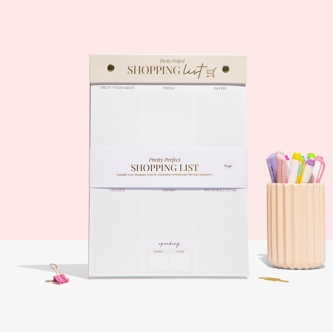SHOPPING LIST PAD - A4