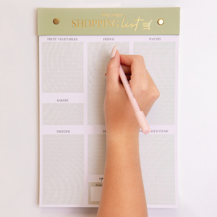 SHOPPING LIST PAD - A4