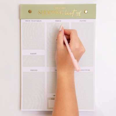 SHOPPING LIST PAD - A4 - PRE-ORDER DUE END NOVEMBER