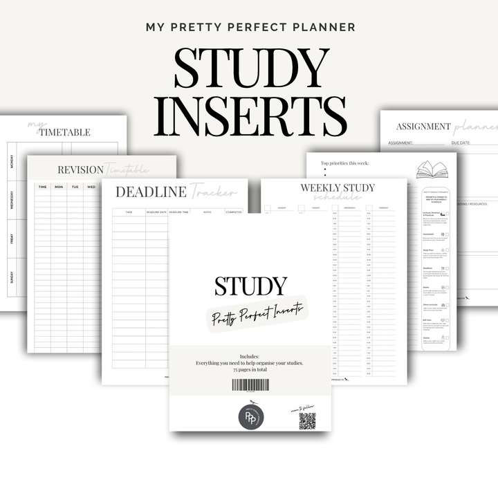 STUDY INSERTS