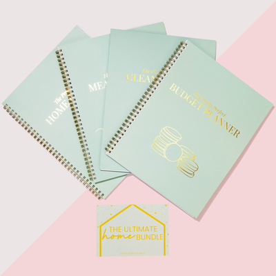 THE ULTIMATE HOME BUNDLE - 4 PLANNERS