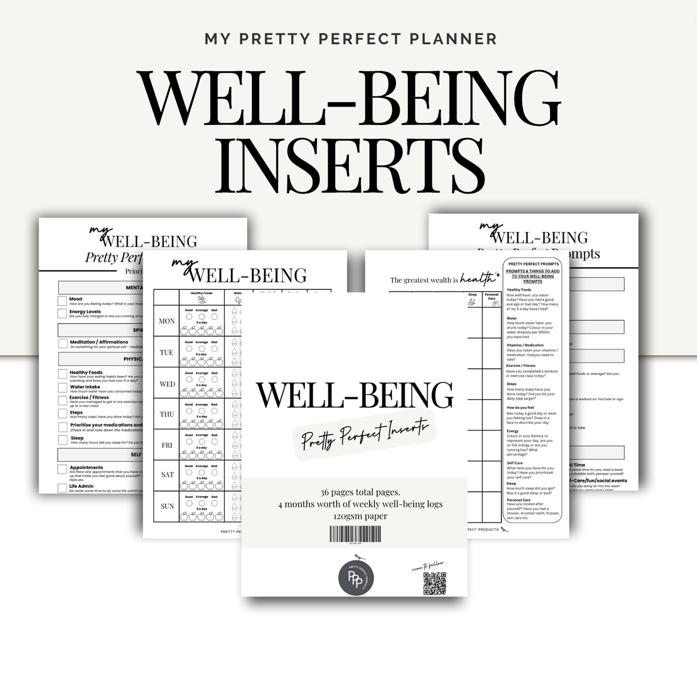 WELL-BEING INSERTS