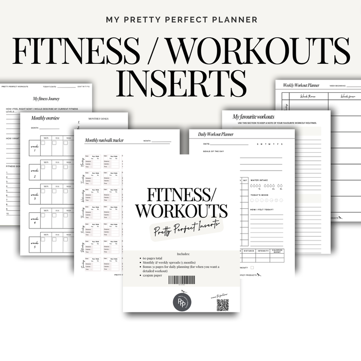 FITNESS / WORKOUTS INSERTS