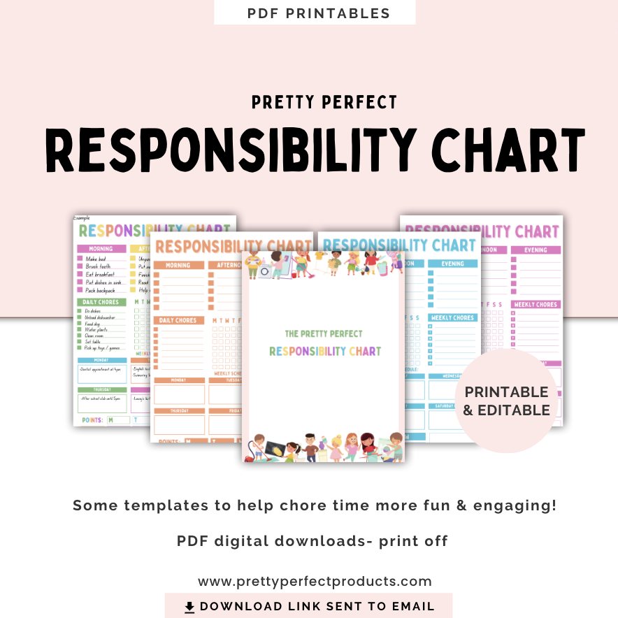 RESPONSIBILITY CHART (Digital) – Pretty Perfect Products